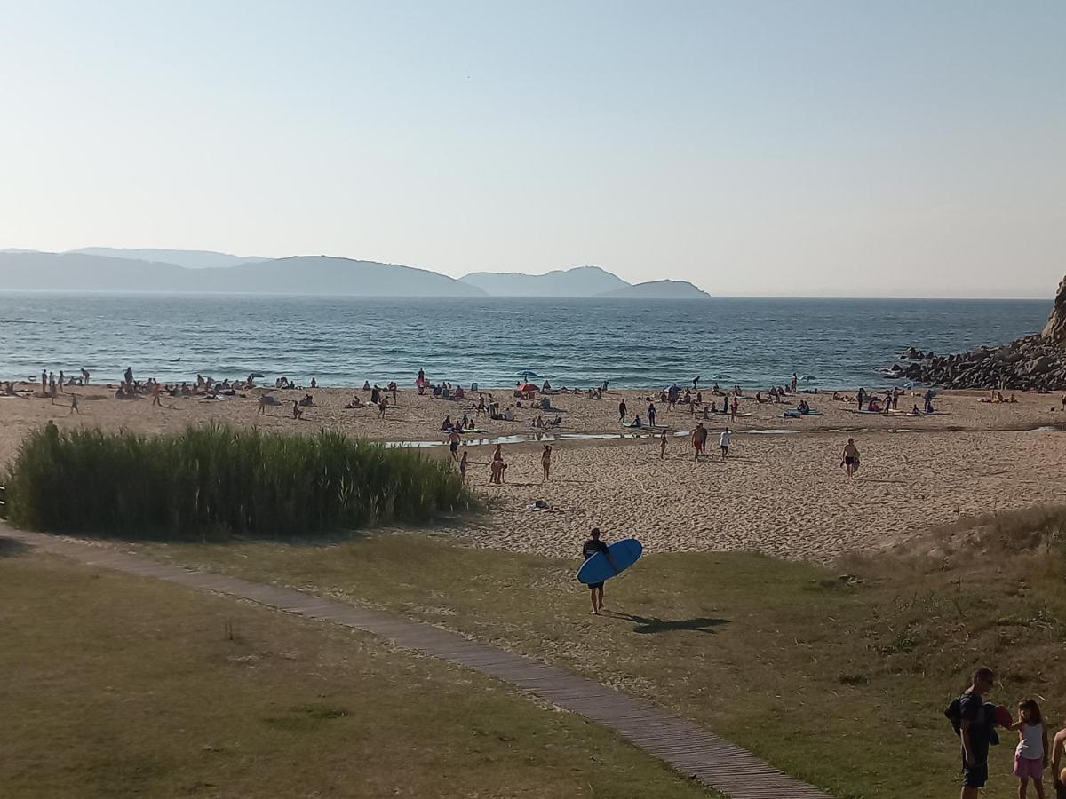 Hotel Os Faroles Playa De Esteiro Lago  Dış mekan fotoğraf