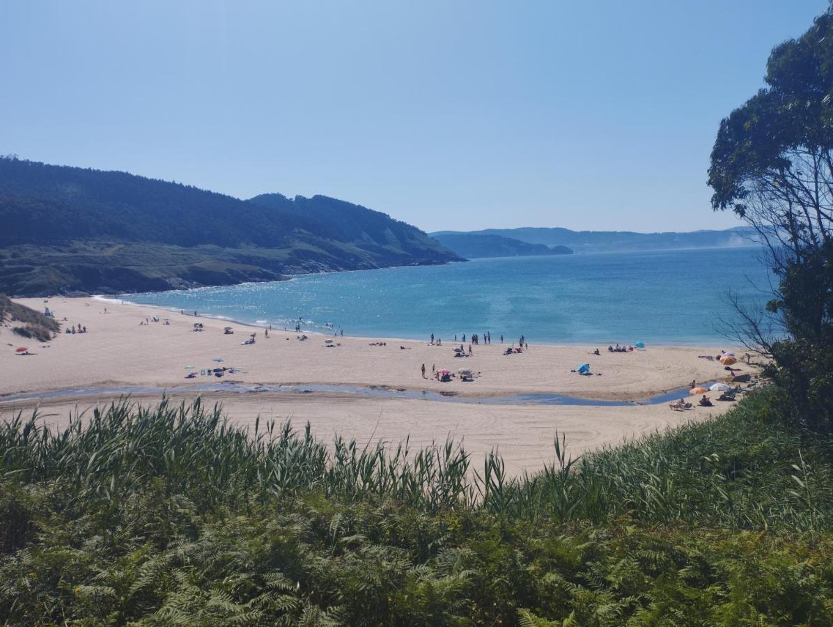 Hotel Os Faroles Playa De Esteiro Lago  Dış mekan fotoğraf